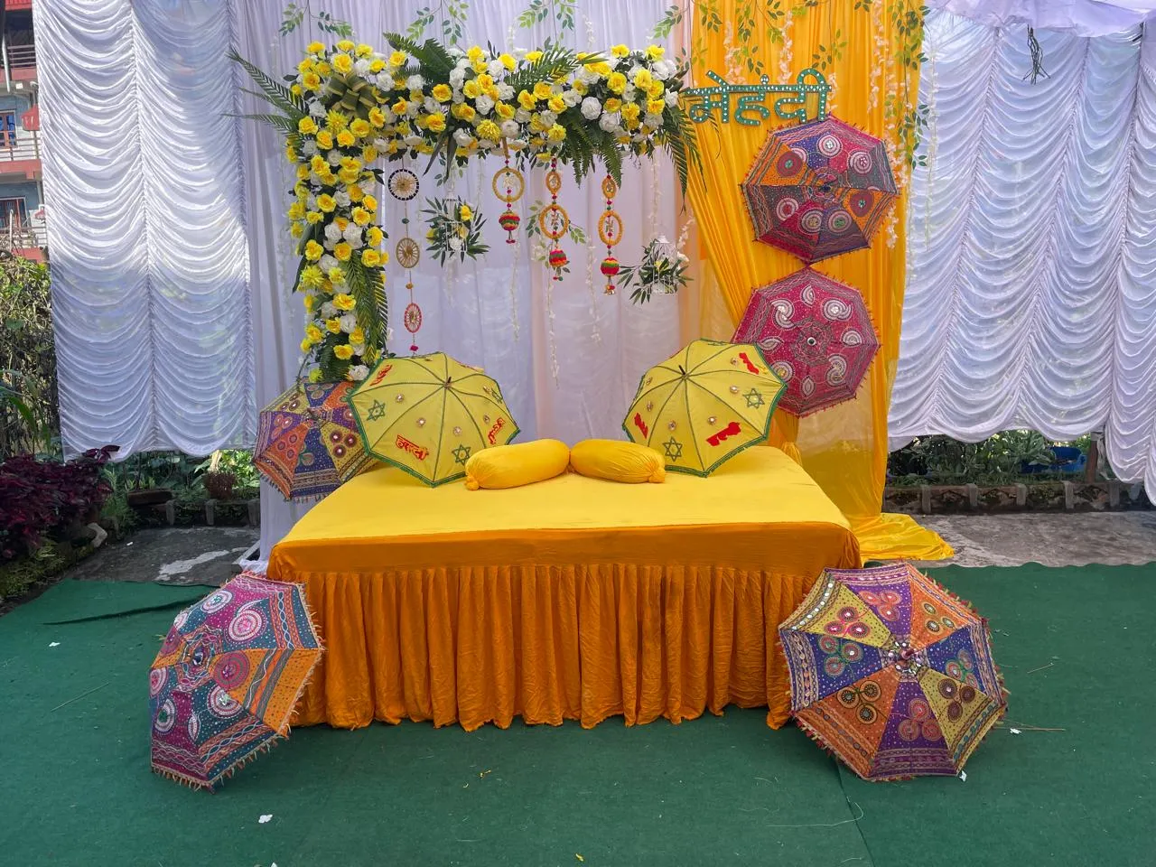 Mehendi Ceremony Decor