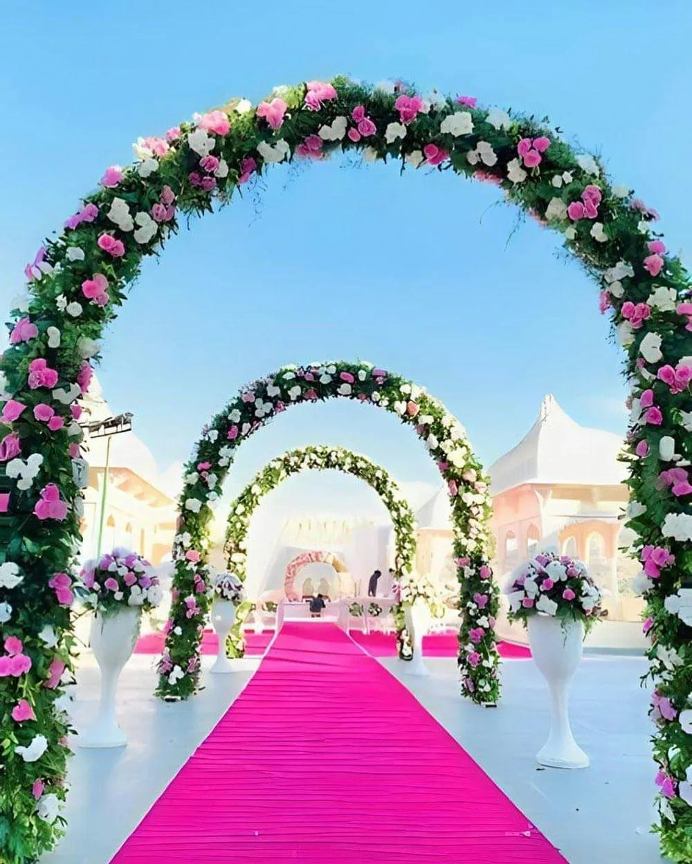 Enchanted Floral Aisle