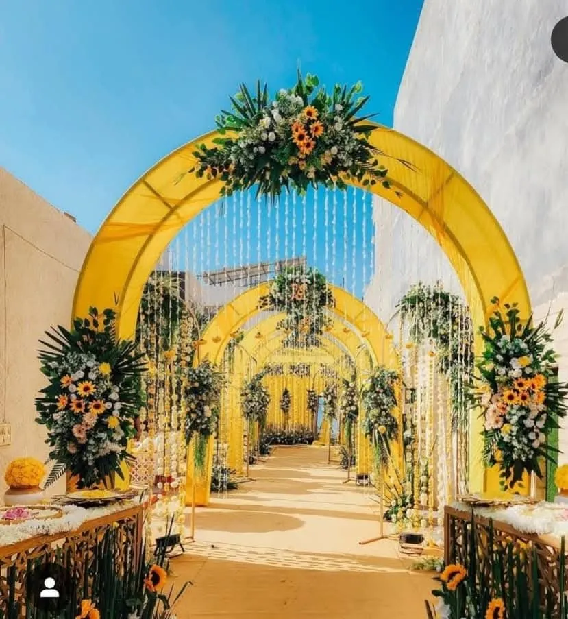 Decorated Entrance