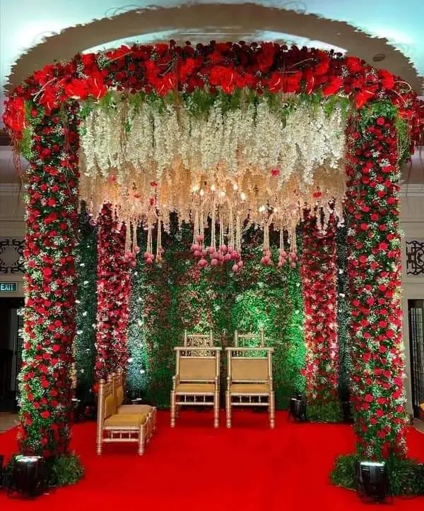 Floral Mandap Decoration