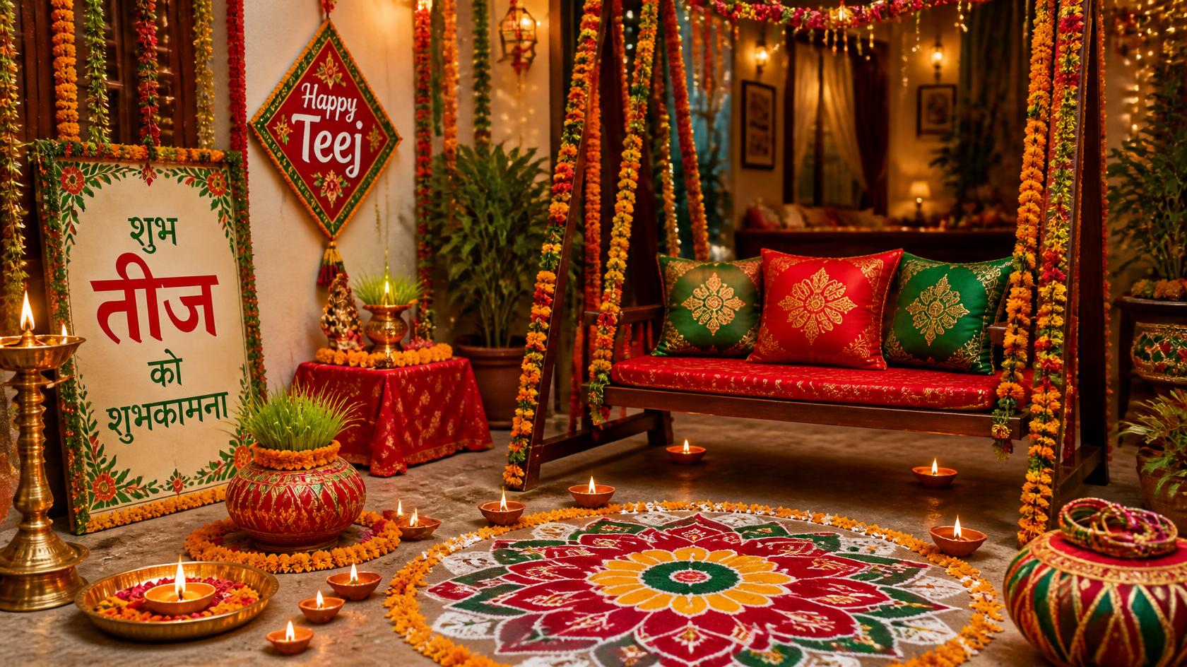 Teej Decoration Ideas at Home: The Complete 2026 Guide